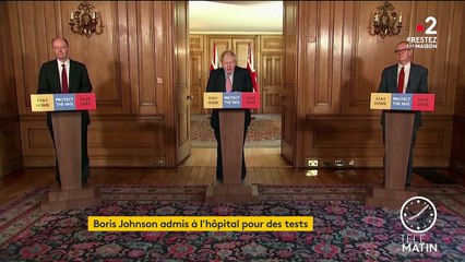 Coronavirus : le Premier ministre britannique Boris Johnson hospitalisé