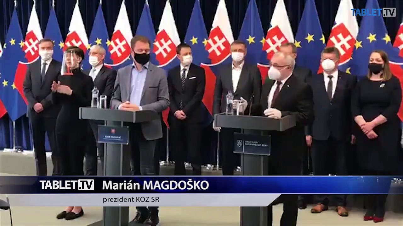 ZÁZNAM: TK predsedu vlády SR po rokovaní s odborármi