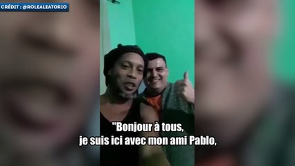 Le message de Ronaldinho depuis la prison