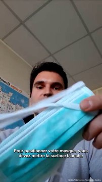 video 3 - masque chirurgical