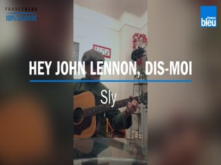 L'amiénois Sly du groupe The Rabeats chante une composition personnelle