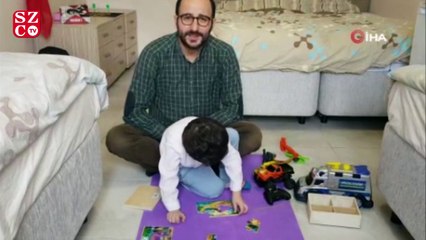 Öğrencilerden, karantina altındaki miniklere sürpriz