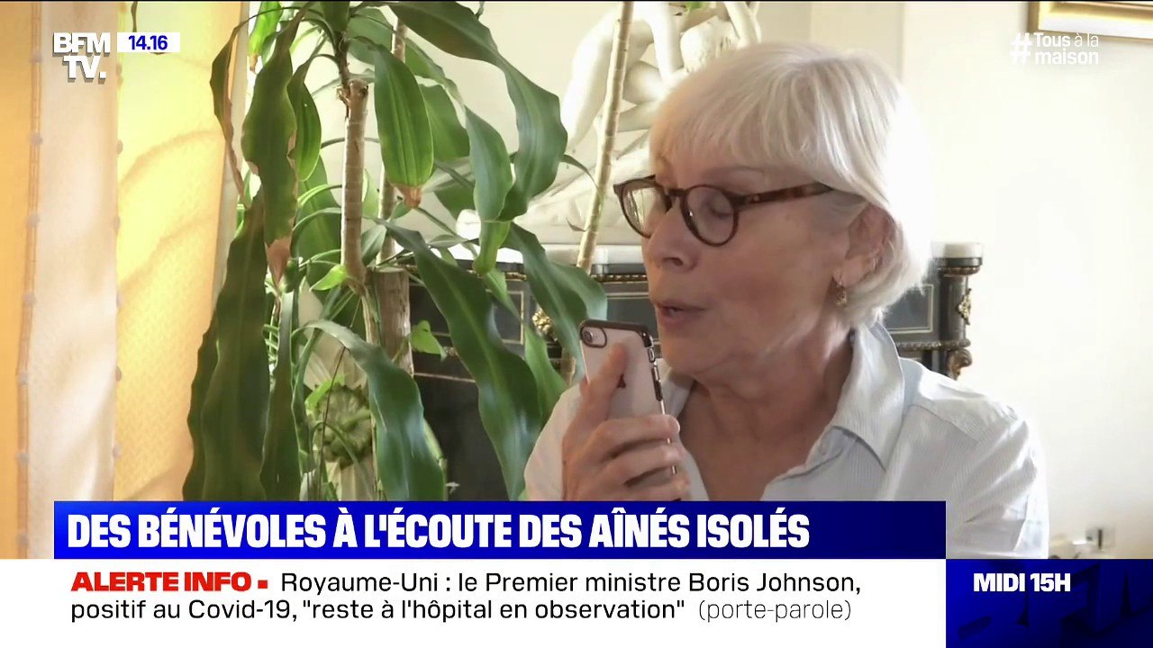 Confinement : des bénévoles à l'écoute des aînés isolés