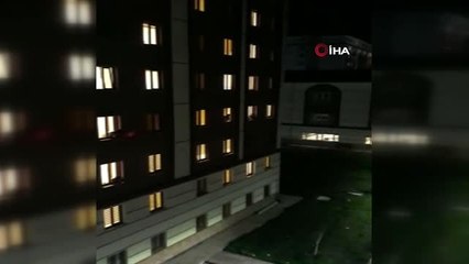 Öğrencilerden, karantina altındaki miniklere sürpriz