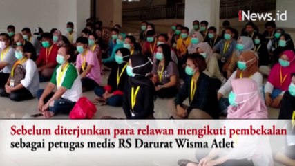 250 Relawan Diterjunkan sebagai Tenaga Perawat di RS Darurat Wisma Atlet