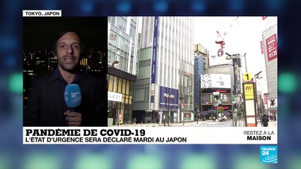 Coronavirus au Japon : L'état d'urgence sur le point d'entrer en vigueur