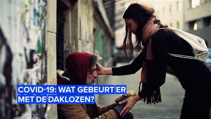 Daklozen in Europa lijden aan honger tijdens coronavirus lockdown