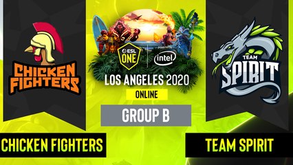 Dota2 - Team Spirit vs Chicken Fighters - Game 3 - Group B - EUCIS - ESL One Los Angeles