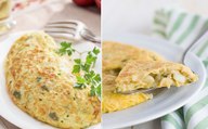Tortilla de bacalao: Receta nutritiva y saludable