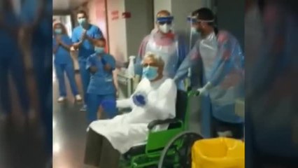 Vence la batalla al coronavirus con 90 años