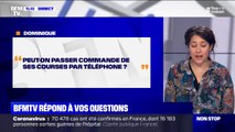 Peut-on faire ses courses par téléphone? BFMTV répond à vos questions