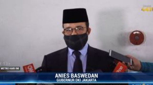 Anies Ucapkan Selamat ke Wagub DKI Terpilih Riza Patria