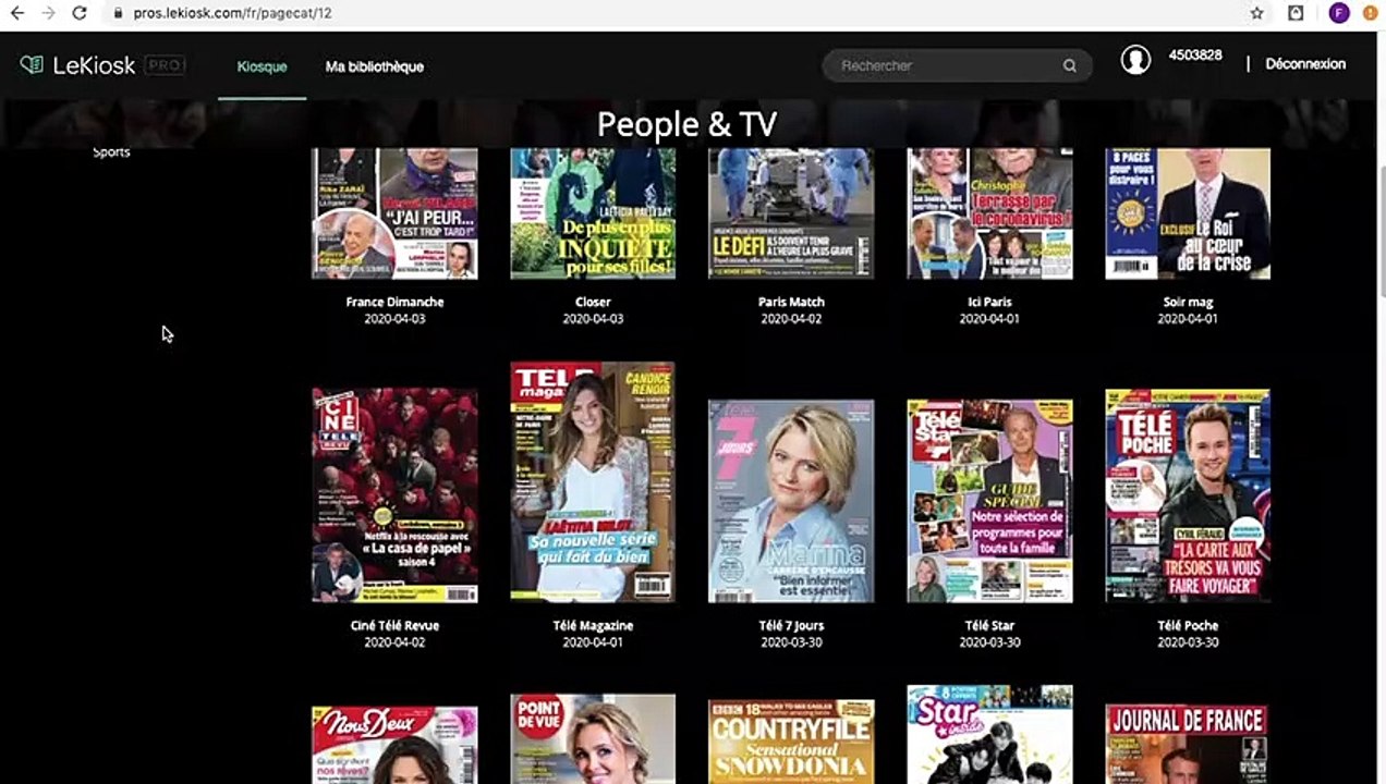 Actus : Continuité du service public, les Balises numériques, la médiathèque à la maison - 06 Avril 2020