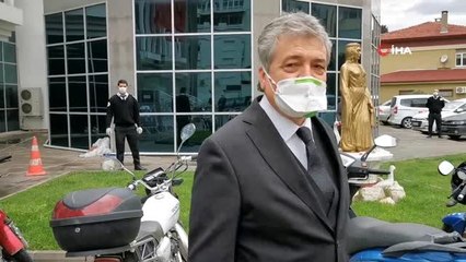 Edremit Belediyesi dezenfeksiyon kabinleri kurdu