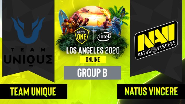 Dota2 - Natus Vincere vs. Team Unique - Game 2 - Group B - EUCIS - ESL One Los Angeles
