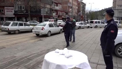 Kırıkkale'de 50 bin maskenin ücretsiz dağıtımına başlandıı