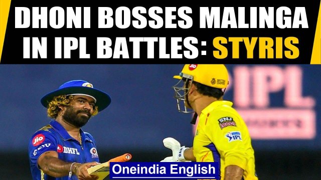 MS DHONI OWNS LASITH MALINGA IN IPL BATTLES BETWEEN CSK & MI: SCOTT STYRIS | Oneindia News