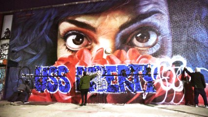 Graffiti Bombing New York With *67 Crew