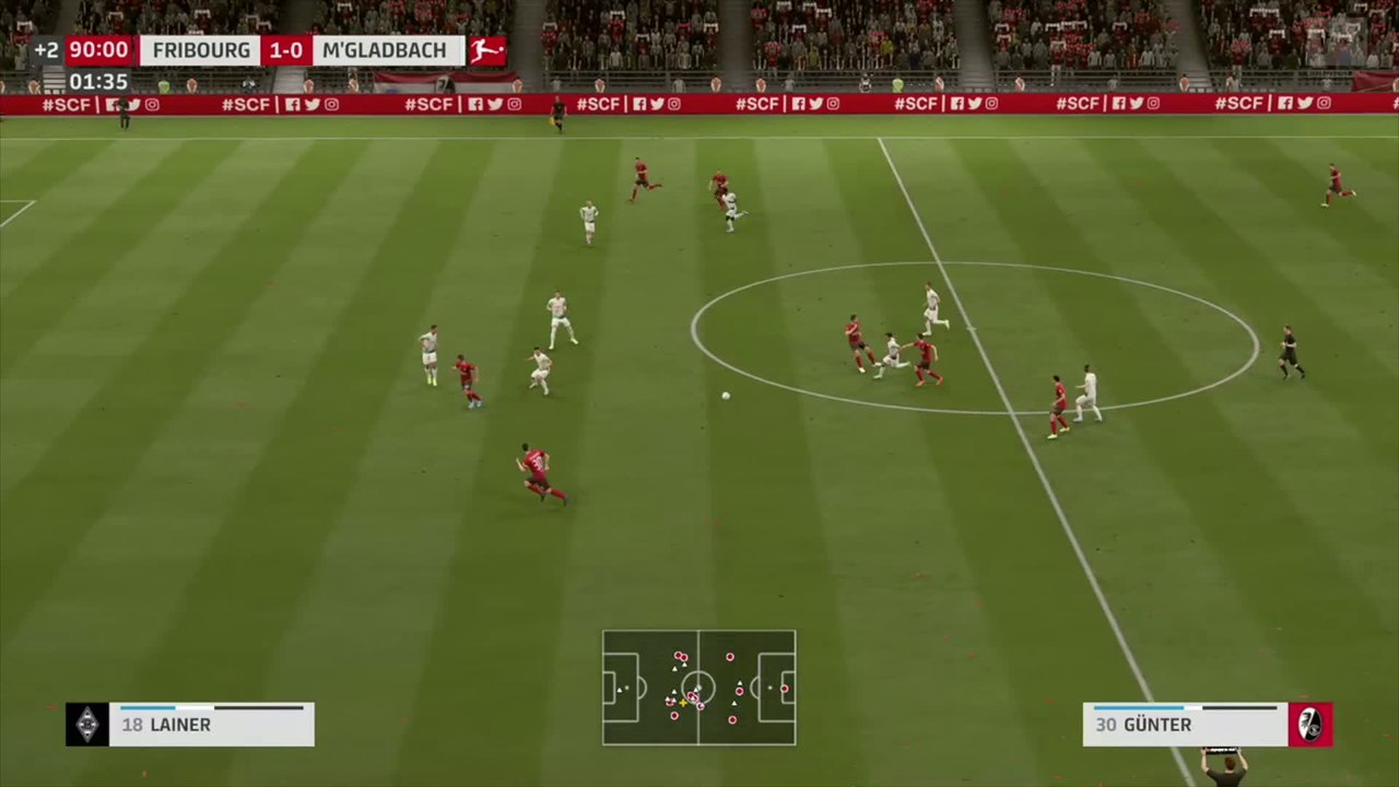 SC Fribourg - Borussia M’Gladbach : notre simulation FIFA 20 (Bundesliga - 30e journée)