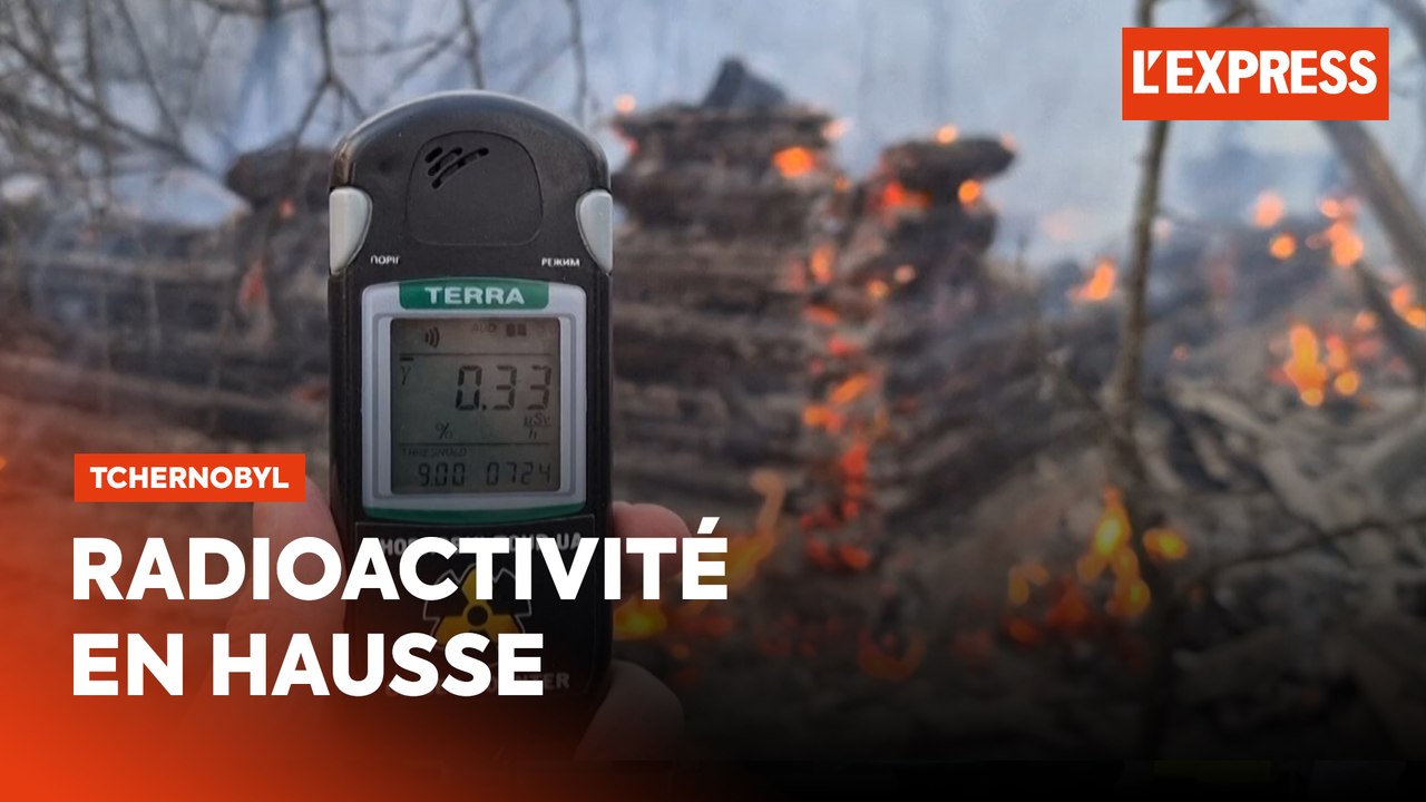 Tchernobyl : un feu de forêt provoque une hausse de la radioactivité