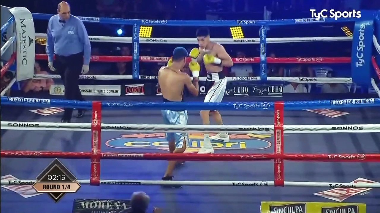 Nicolas Nahuel Botelli vs Blas Ezequiel Caro (24-01-2020) Full Fight
