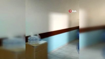 İskenderun'da korona virüs tedavisi gören ve iyileşen üç kişi alkışlarla taburcu edildi