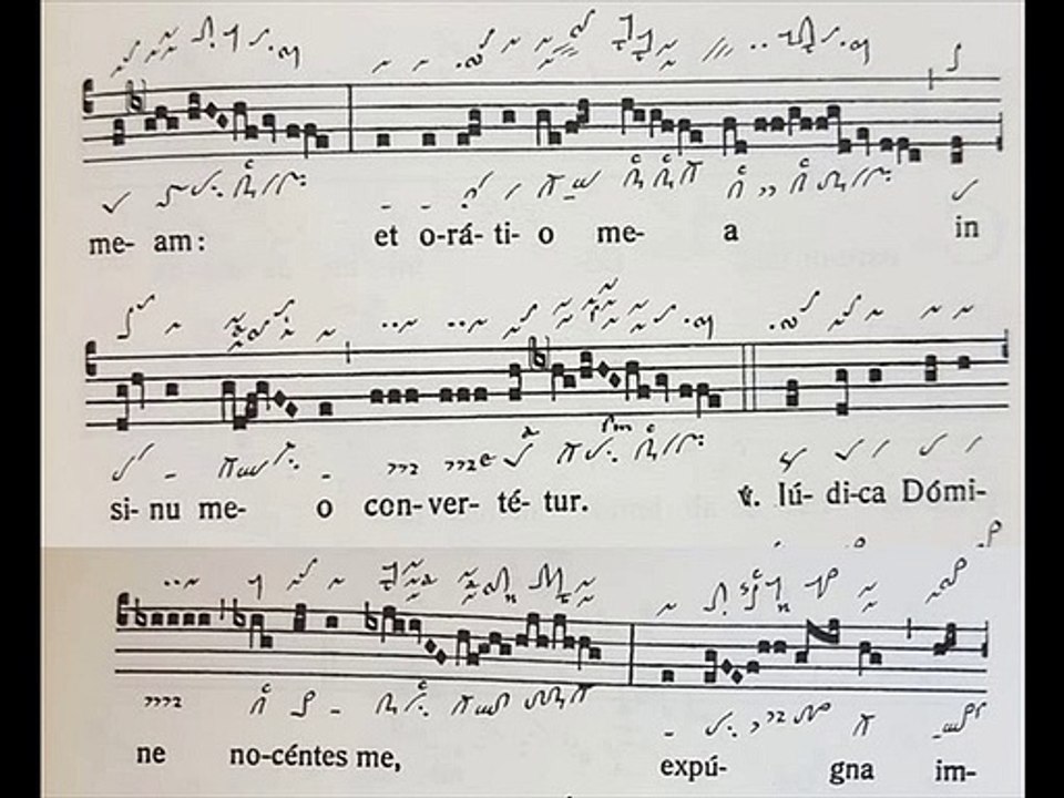 Graduale Ego autem, Hebdomada Sancta 3