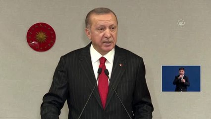 Cumhurbaşkanı Erdoğan: "Aldığımız tedbirler ve alacağımız ilave önlemler sayesinde Avrupa ve dünya...
