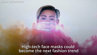 How these high-tech face masks could become a fashion trend
