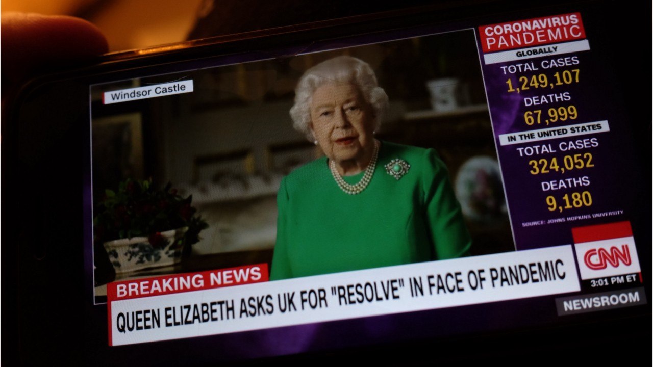 Queen Elizabeth's Speaks Out In Rare Broadcast To Thank Those Helping In The COVID-19 Outbreak