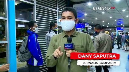 Sosialisasi Penggunaan Masker di Transjakarta