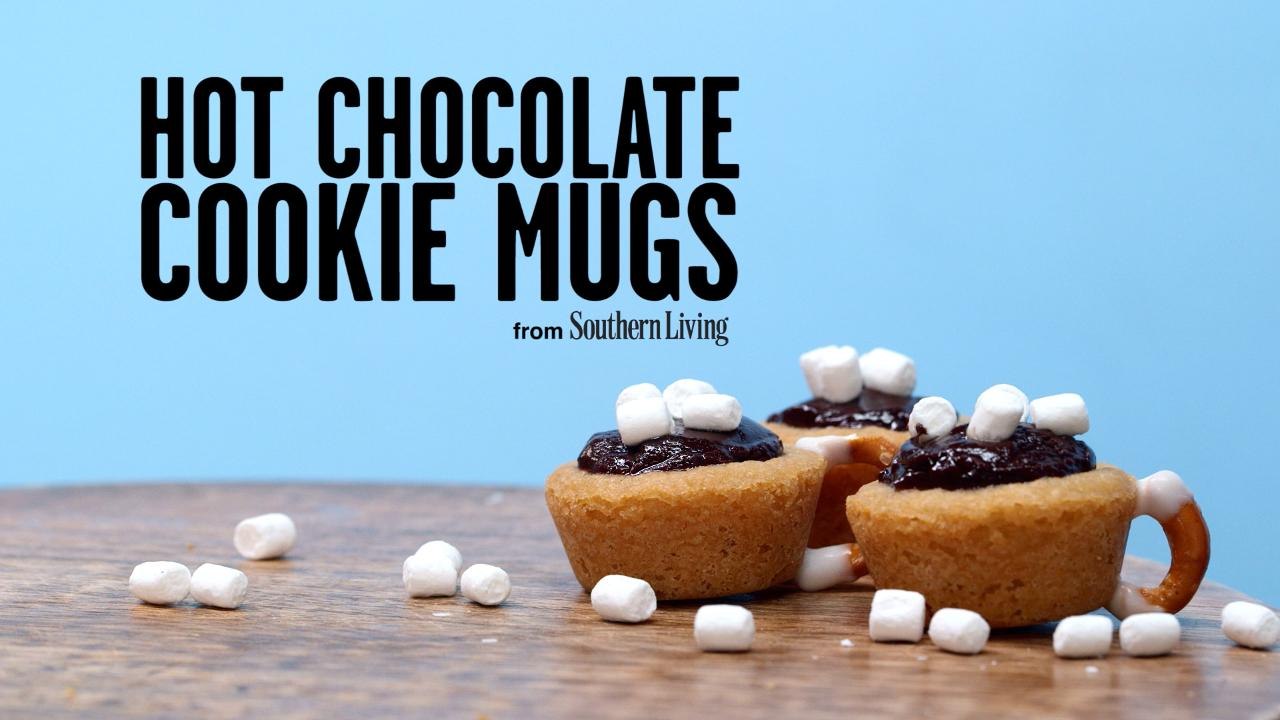 Hot Chocolate Cookie Mugs