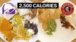 How to get the daily recommended 2,500 calories from Taco Bell and Chipotle
