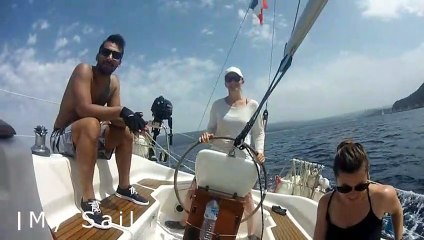 Kraken, notre ardent voilier en Méditerranée