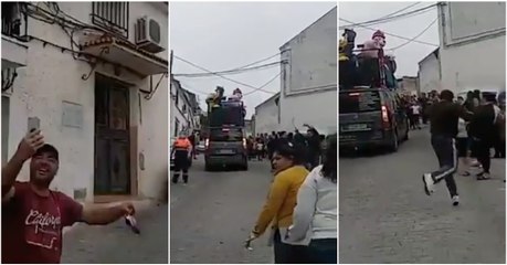 Bairro espanhol quebra isolamento obrigatório e moradores festejam na rua como se nada fosse