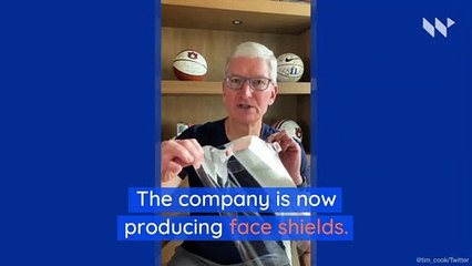 Apple Is Now Building and Shipping Face Shields