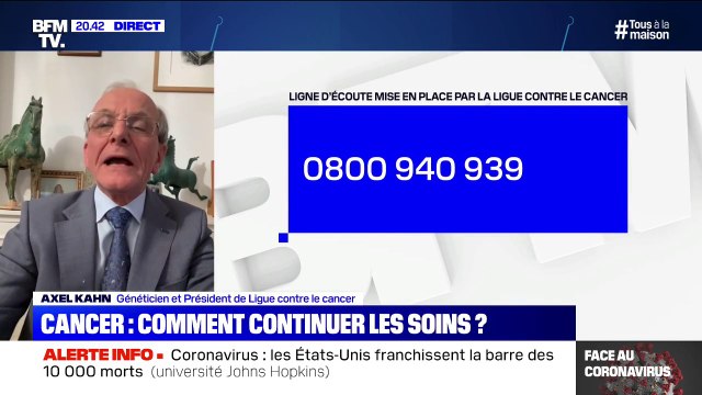 Axel Kahn: On a pris l'habitude de présenter la santé comme un coût et non comme un investissement pour l'avenir