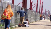 Grenze bei Konstanz: Keine Küsse mehr am Zaun