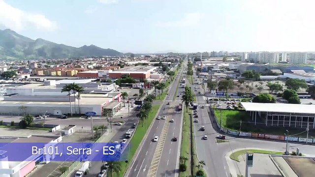 Imagens áreas mostram movimento da cidade