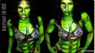 Maquillage : elle se transforme en Hulk !