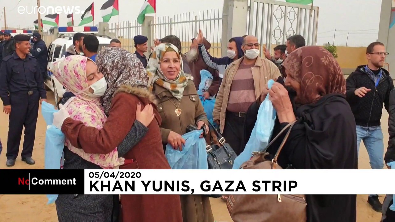 Palästinenser freuen sich über Ende ihrer Quarantäne