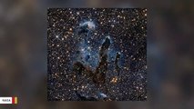 Pillars of Creation Look Ghostly In Stunning Hubble Image