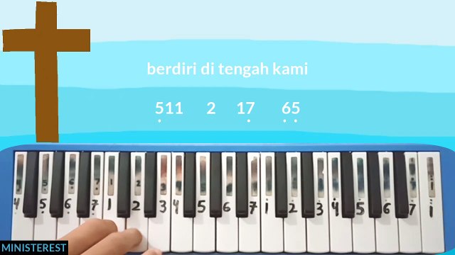 NOT PIANIKA LAGU YESUS KAMI PUJA [JCLF] | LAGU ROHANI