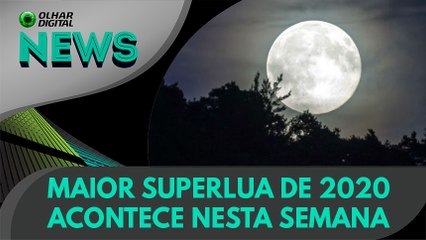 Ao vivo | Maior superlua de 2020 acontece nesta semana | 06/04/2020 #OlharDigital (204)