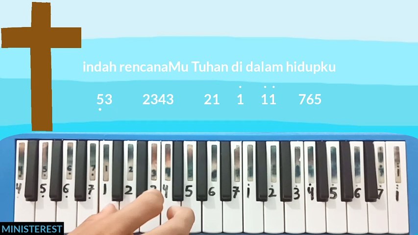NOT PIANIKA LAGU INDAH RENCANAMU TUHAN [JCLF] | LAGU ROHANI - Video Dailymotion