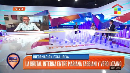 Intrusos | Las internas de "Unidos por Argentina". ¿Qué pasó entre Mariana Fabbiani y Vero Lozano?