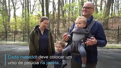 Caça aos ursos de pelúcia