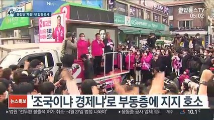 [선택 4·15] 통합당 '투톱' 첫 합동 유세…"종로 반드시 탈환"