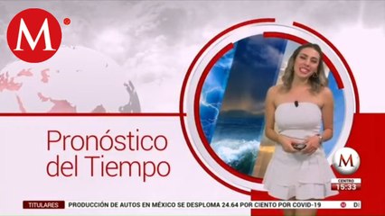 El clima para manana 7 de abril, con Jessica de Luna