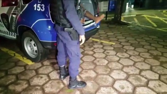 Acusado de tentativa de furto, rapaz é detido durante ação da Guarda Municipal